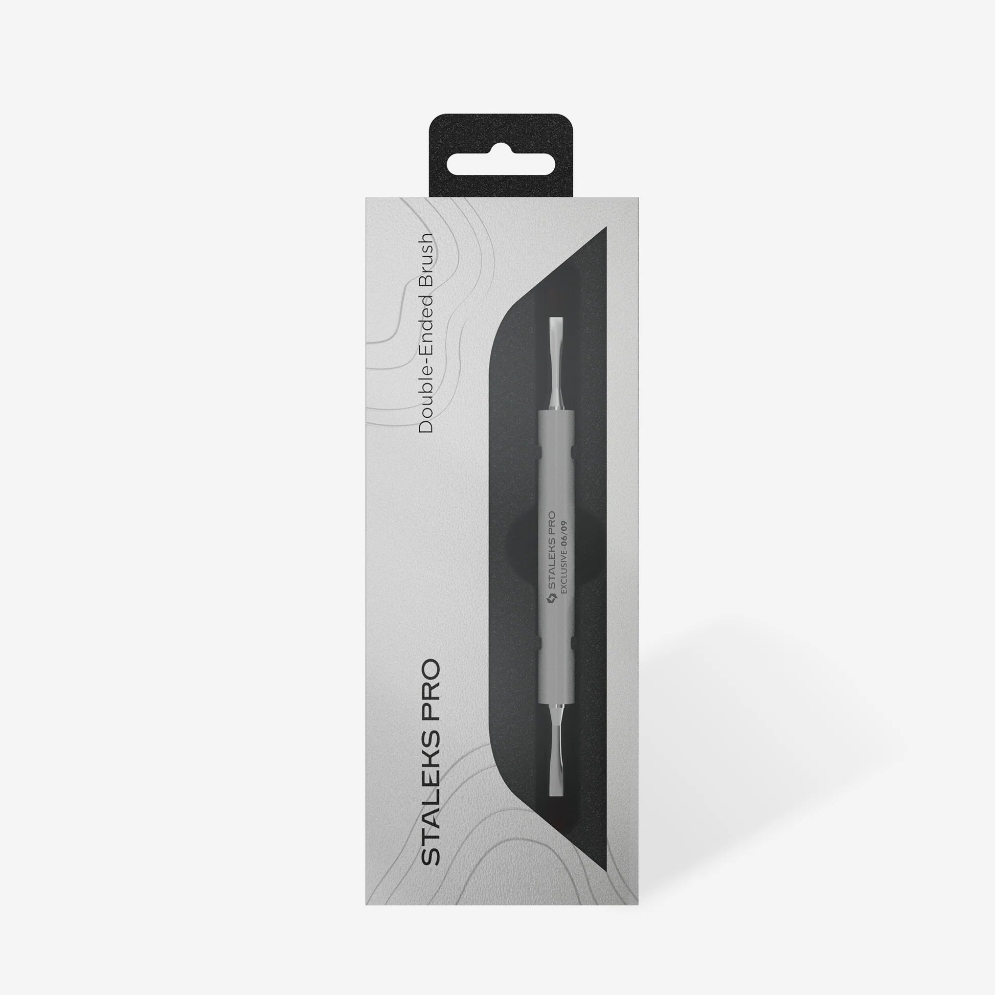STALEKS PRO PINCEL EXCLUSIVE 06/09 DOBLE PUNTA BLANCO GEL 11MM / GEL 9MM