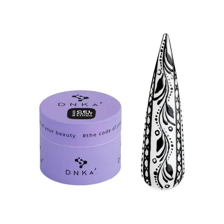 GEL PAINT ETHNO DNKa' 5ML BLACK