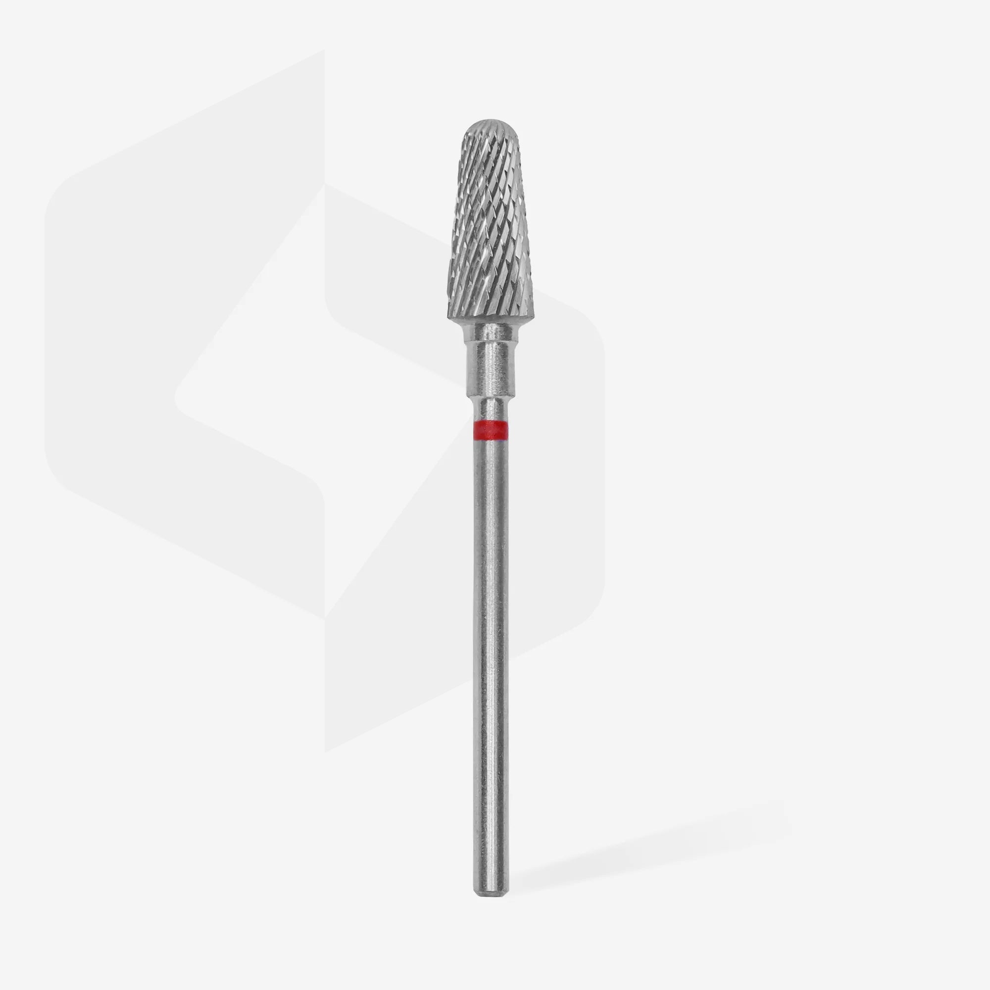 STALEKS PRO BROCA DE CARBURO EXPERT CONO ROJO DIÁMETRO 6MM / PARTE ÚTIL 14MM