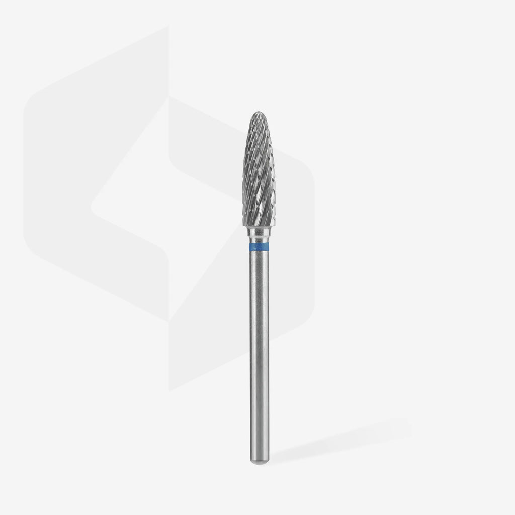 STALEKS PRO BROCA DE CARBURO EXPERT AZUL DIÁMETRO 4MM / PARTE ÚTIL 14MM