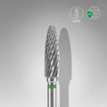 STALEKS PRO BROCA DE CARBURO EXPERT CONO VERDE DIÁMETRO 4MM / PARTE ÚTIL 14MM