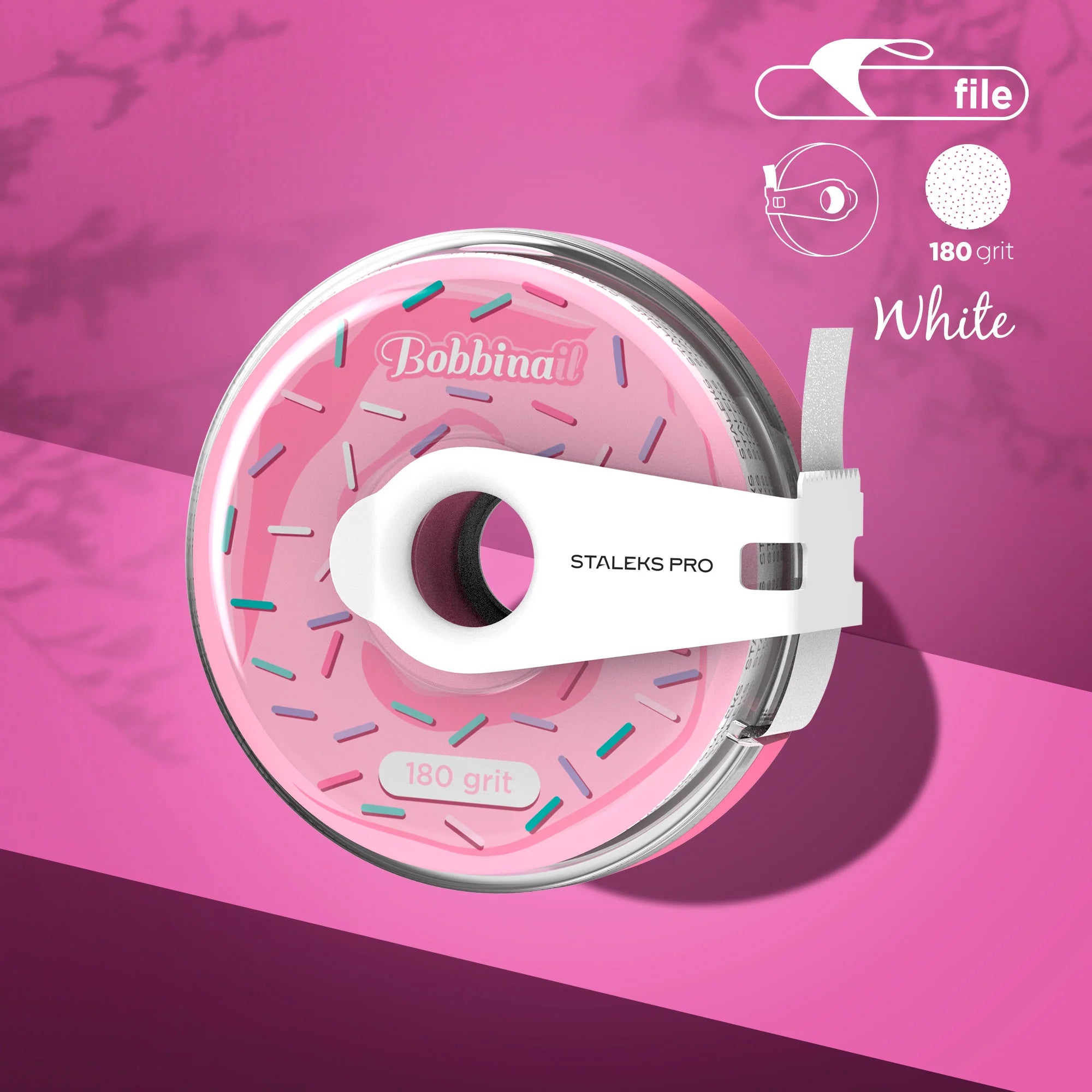 STALEKS PRO BOBINA RECAMBIO LIMA DONUT BOBBINAIL LIMA DESECHABLE EXPERT GRANO 180