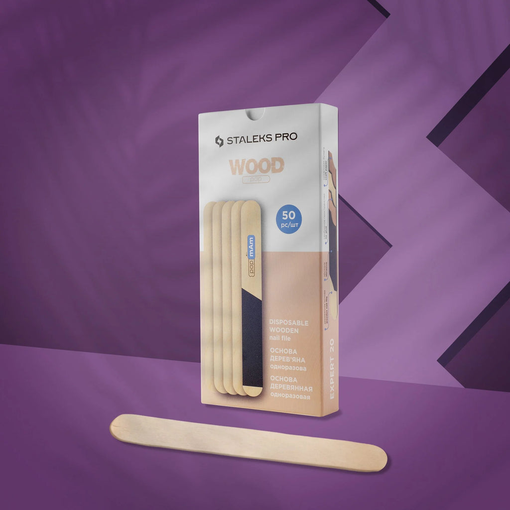 STALEKS PRO BASE LIMA RECTA MADERA EXPERT 20 (50 UNIDADES)