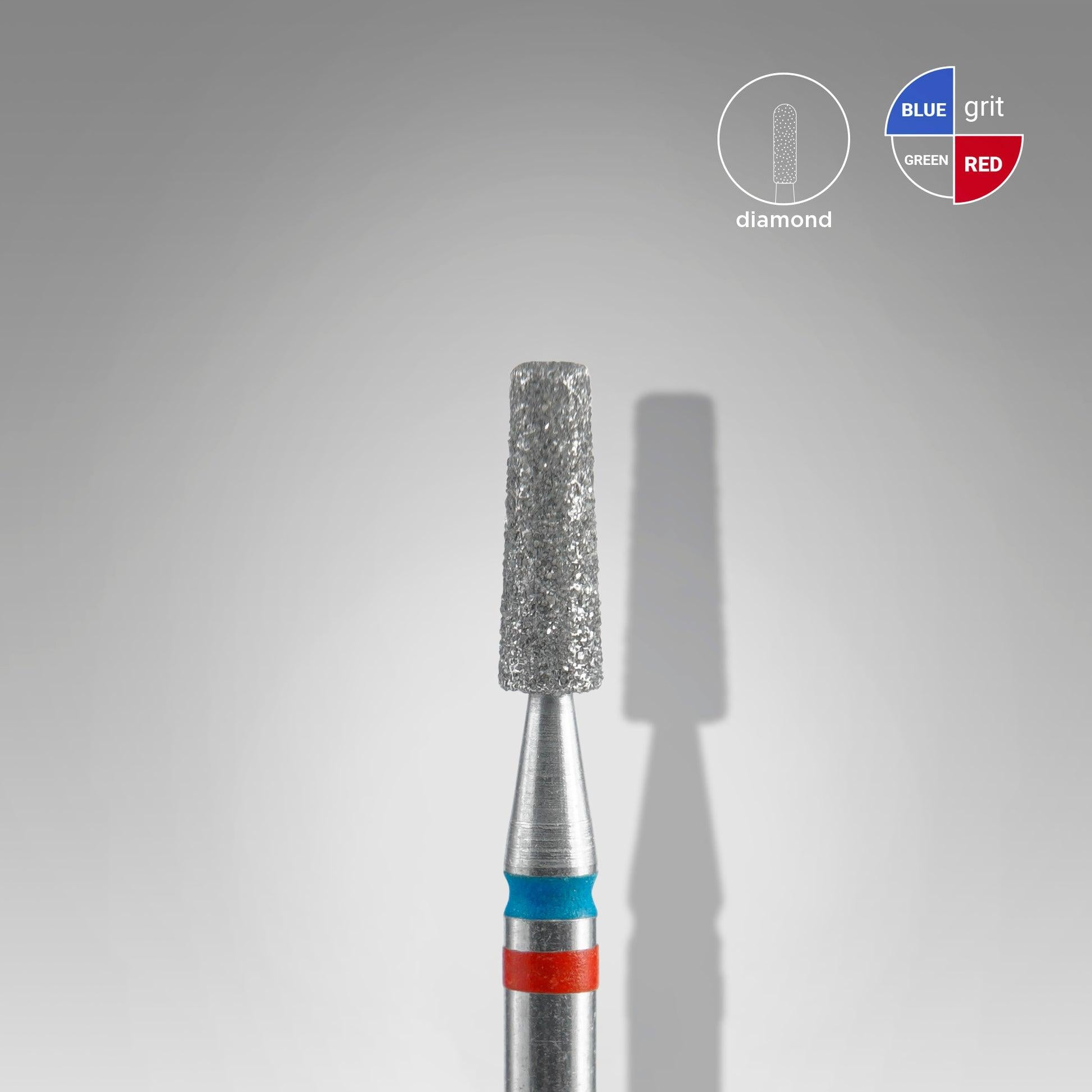 STALEKS PRO EXPERT FRESA DE DIAMANTE CONO DUO ROJO/AZUL 21/8MM