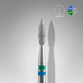 STALEKS PRO EXPERT FRESA DE DIAMANTE LLAMA DUO AZUL/VERDE 21/8MM
