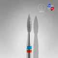 STALEKS PRO EXPERT FRESA DE DIAMANTE LLAMA DUO ROJO/AZUL 21/8MM