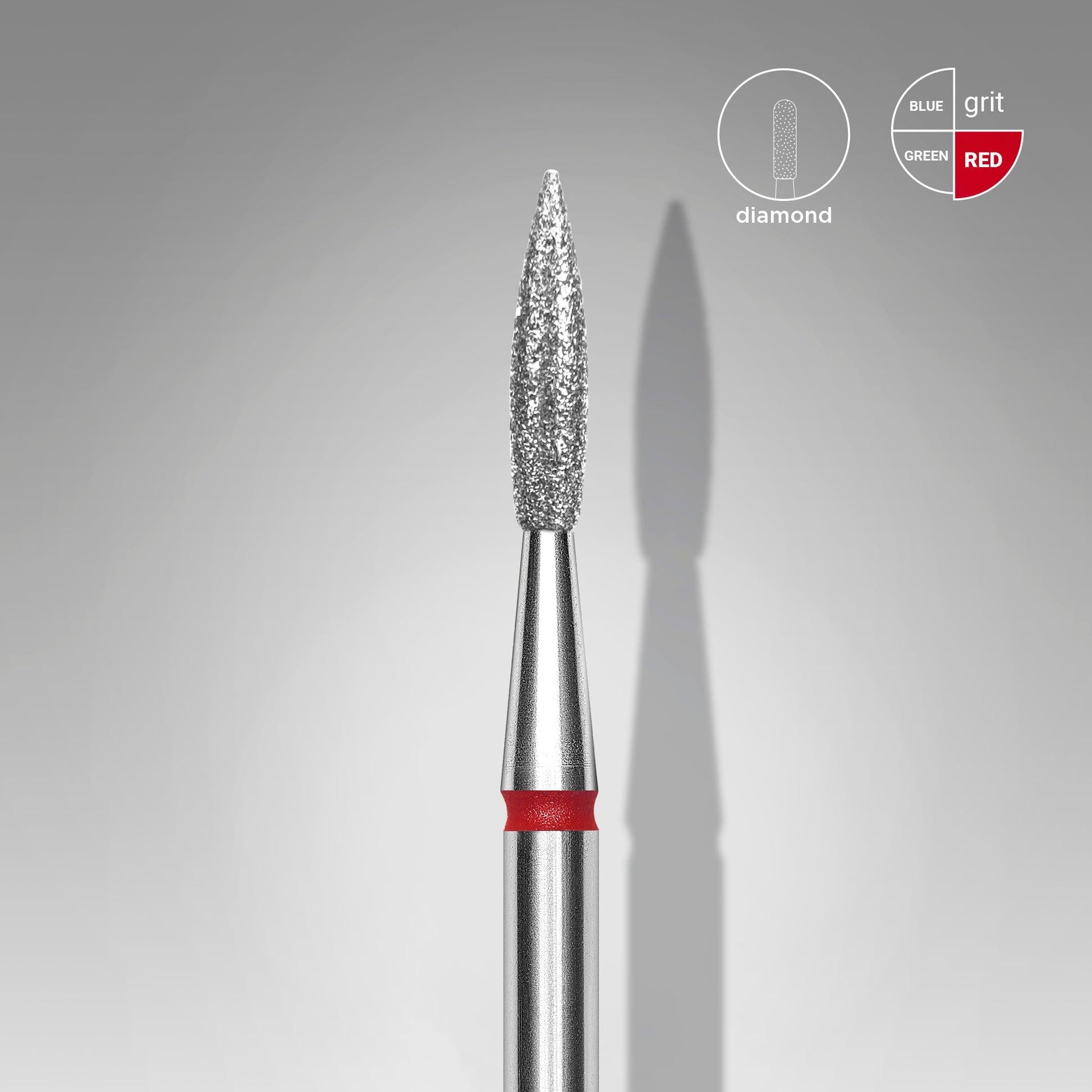 STALEKS PRO EXPERT FRESA DE DIAMANTE LLAMA ROJA 23/8MM