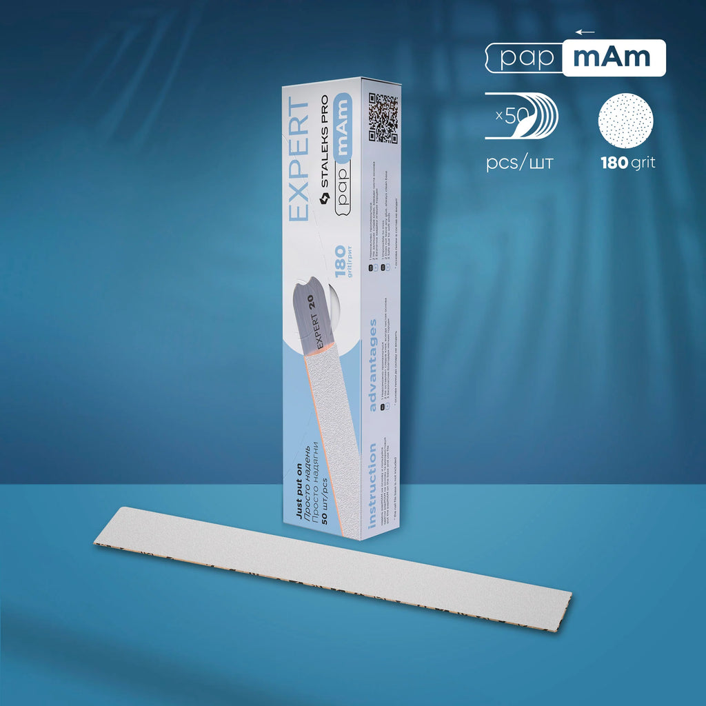STALEKS PRO LIMAS DESECHABLES PAP MAM EXPERT 22 GRANO 180 (50 UNID.)