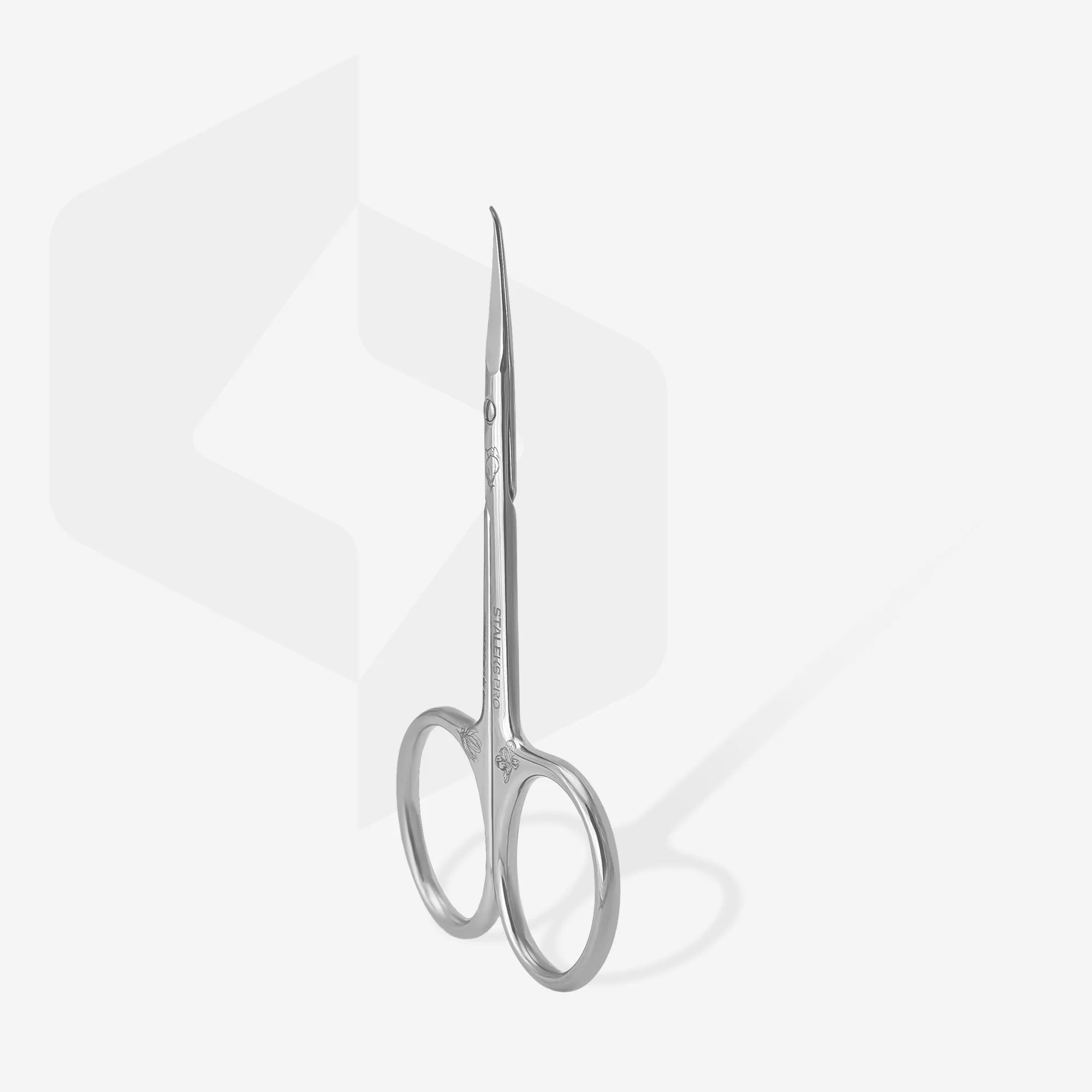 STALEKS PRO SX-23/2 EXCLUSIVE MAGNOLIA TIJERAS PROFESIONALES CUTÍCULAS CON GANCHO