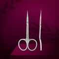 STALEKS PRO SX-21/1 EXCLUSIVE MAGNOLIA TIJERAS PROFESIONALES CUTÍCULAS CON GANCHO