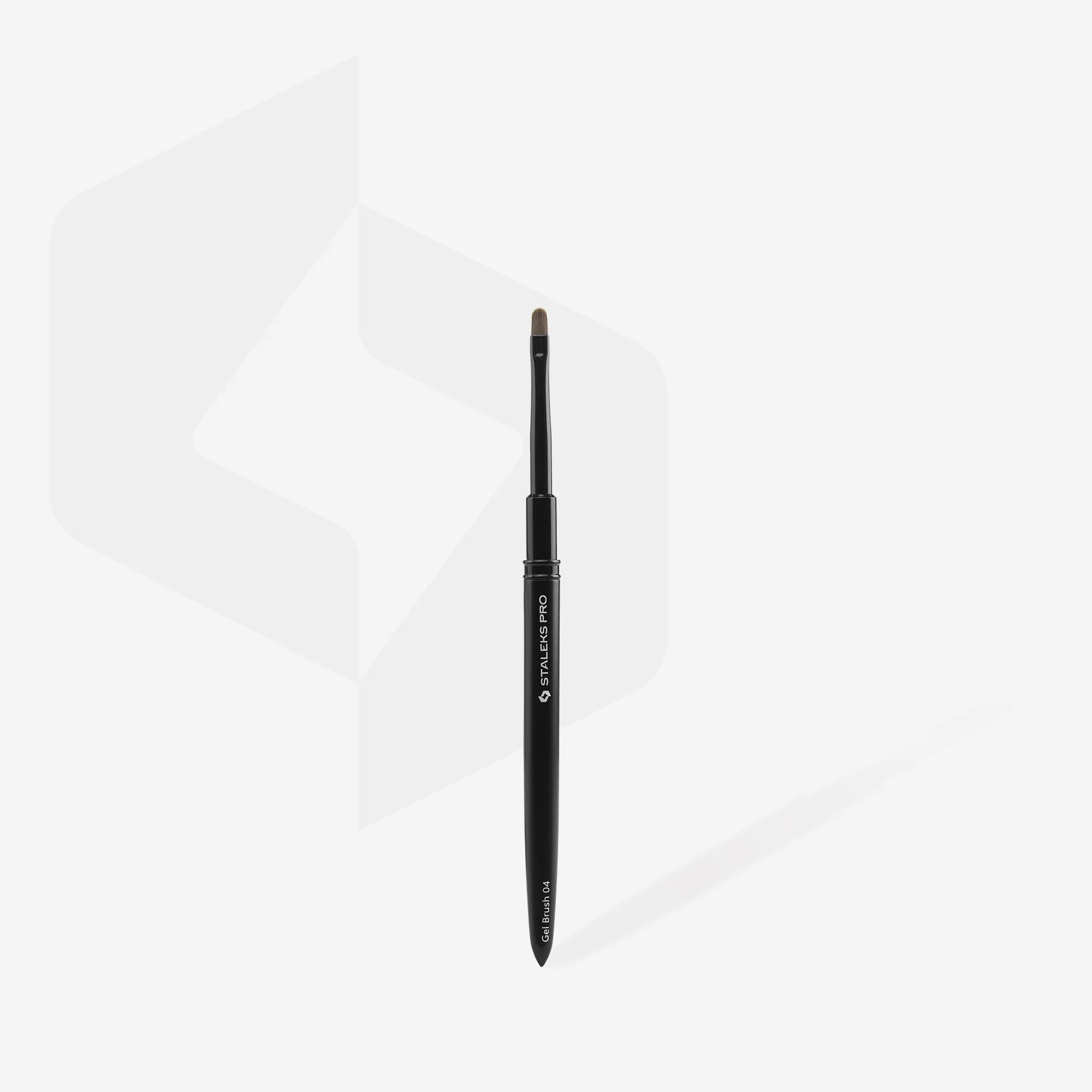 STALEKS PRO PINCEL PARA GEL EXPERT 04 ANCHO 4MM / LARGO 7MM