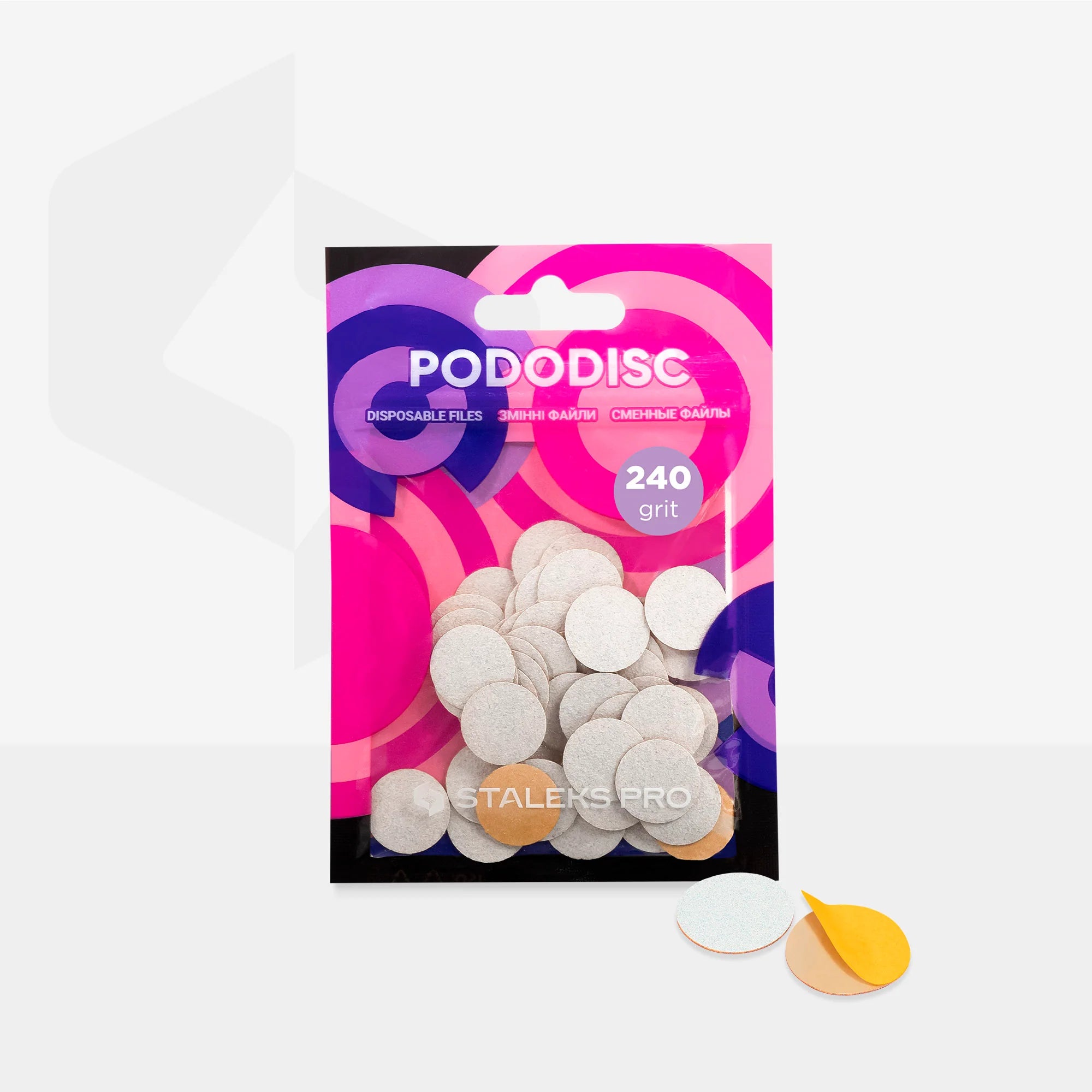 STALEKS PRO RECAMBIO PODODISC EXPERT S GRANO 240 (50 UNID.)