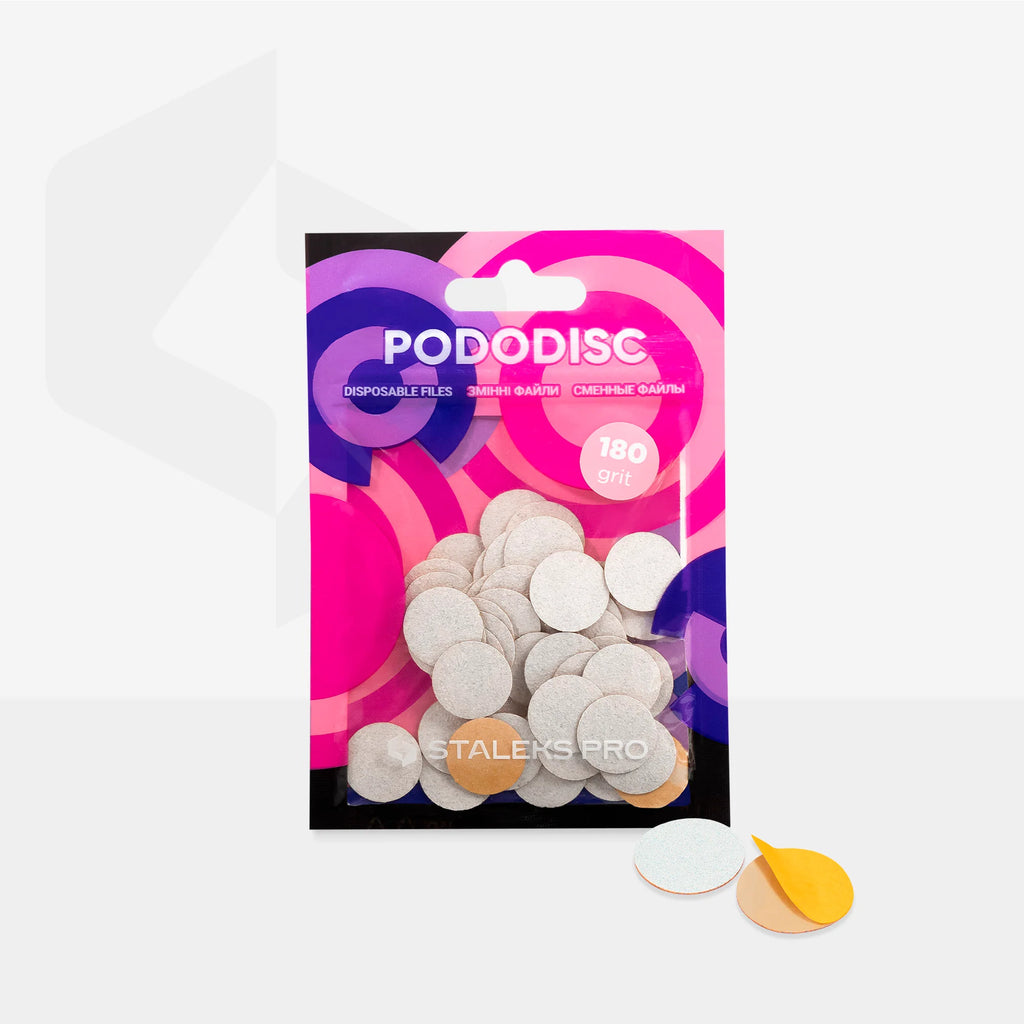 STALEKS PRO RECAMBIO PODODISC EXPERT S GRANO 180 (50 UNID.)