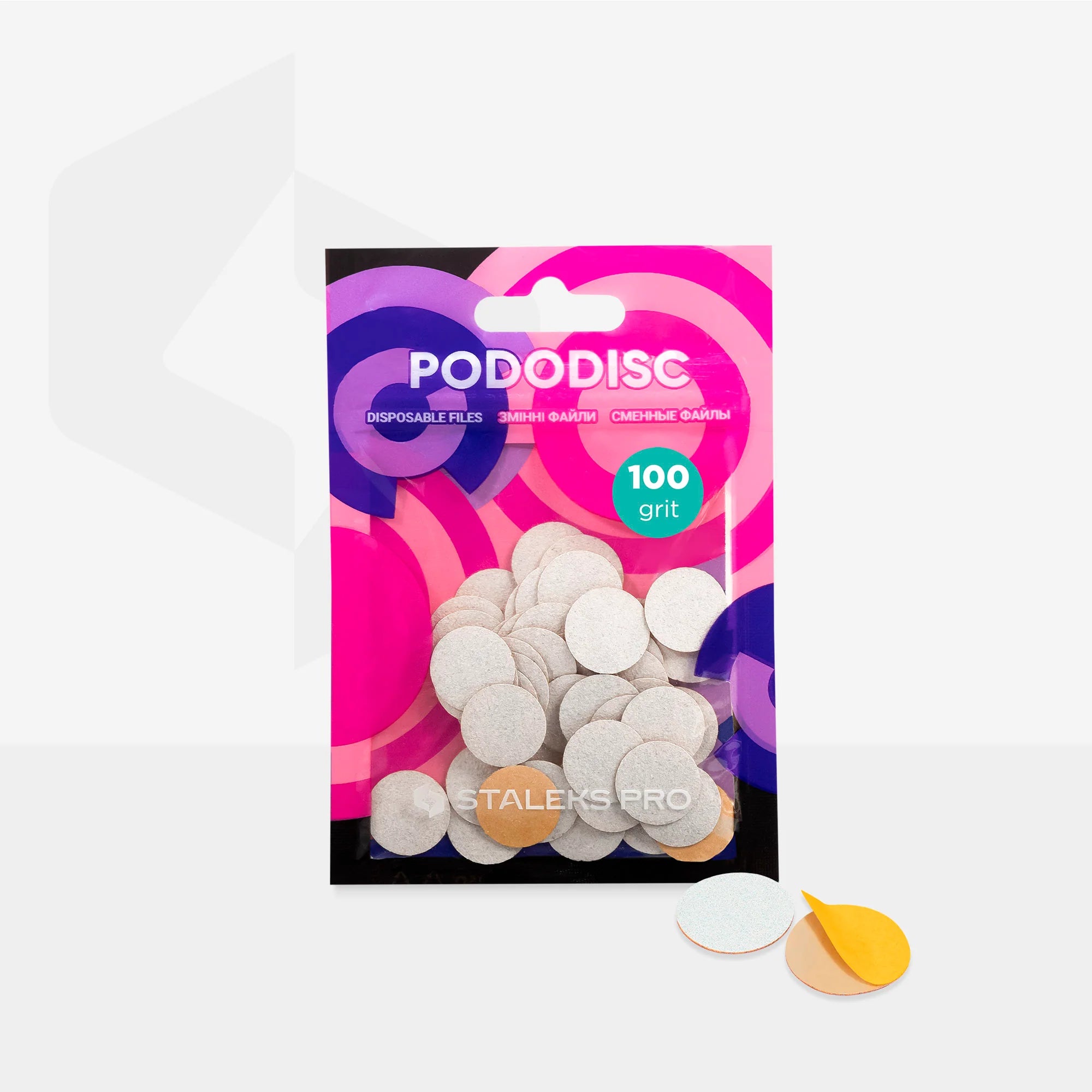 STALEKS PRO RECAMBIO PODODISC EXPERT S GRANO 100 (50 UNID.)