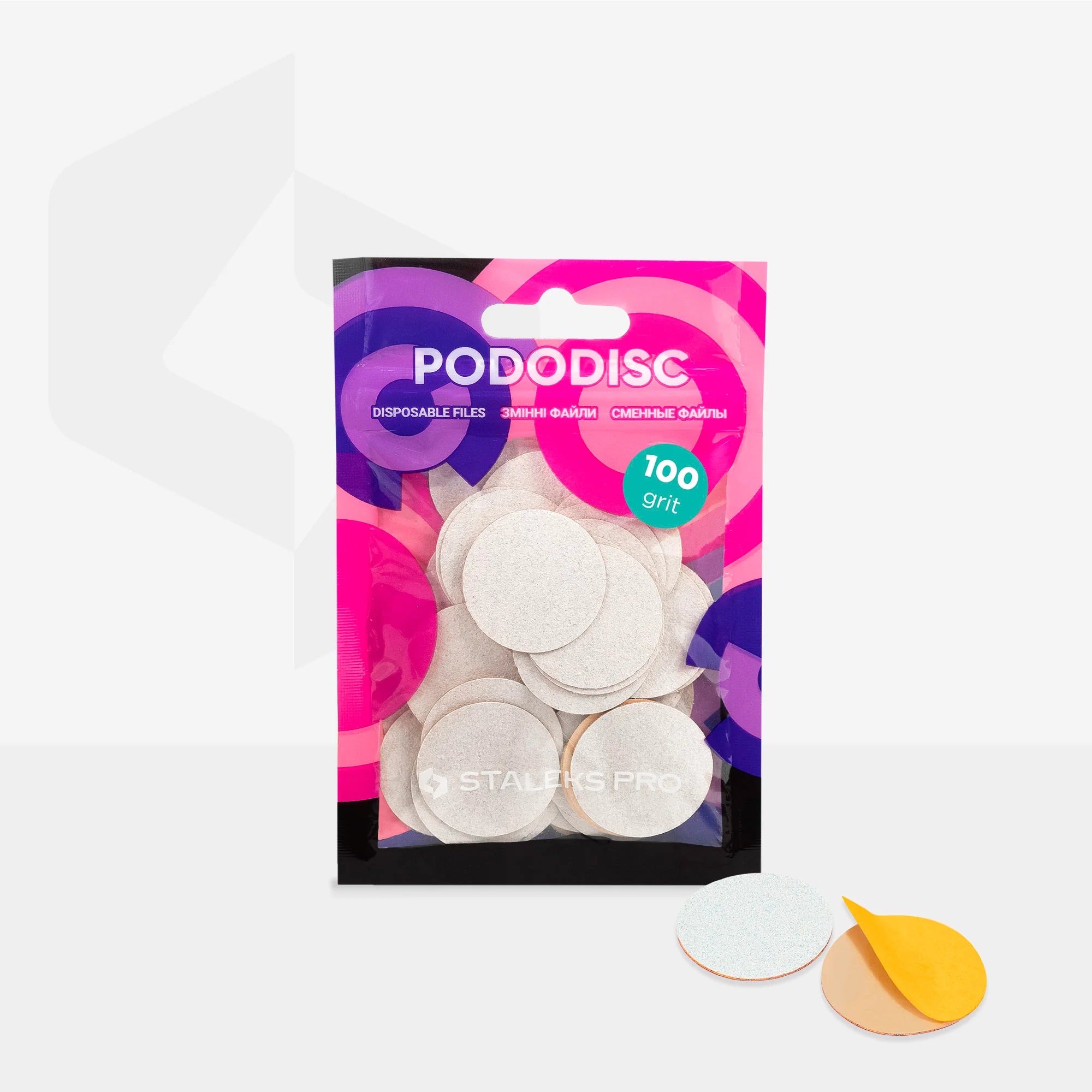 STALEKS PRO RECAMBIO PODODISC EXPERT L GRANO 100 (50 UNID.)