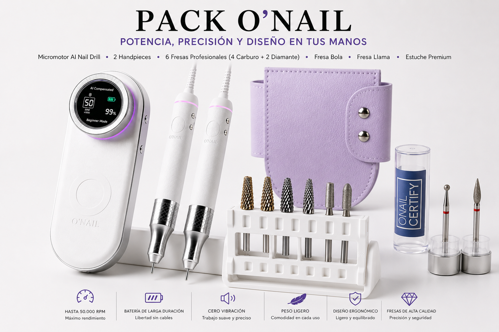 O'NAIL PACK MICROMOTOR IA PROFESIONAL 50.000 RPM