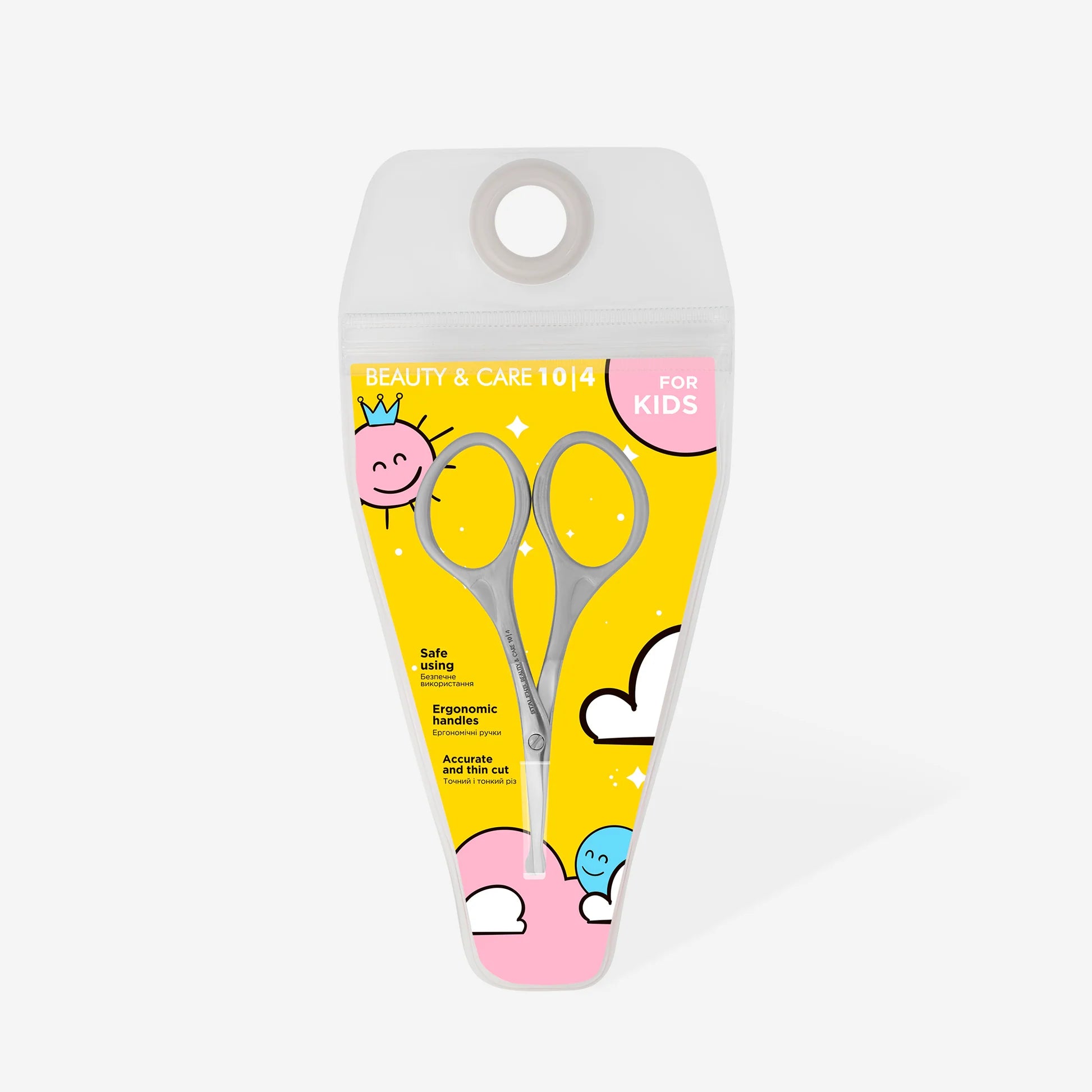 STALEKS PRO MATE BEAUTY & CARE 10/4 TIJERAS PROFESIONALES PARA NIÑOS