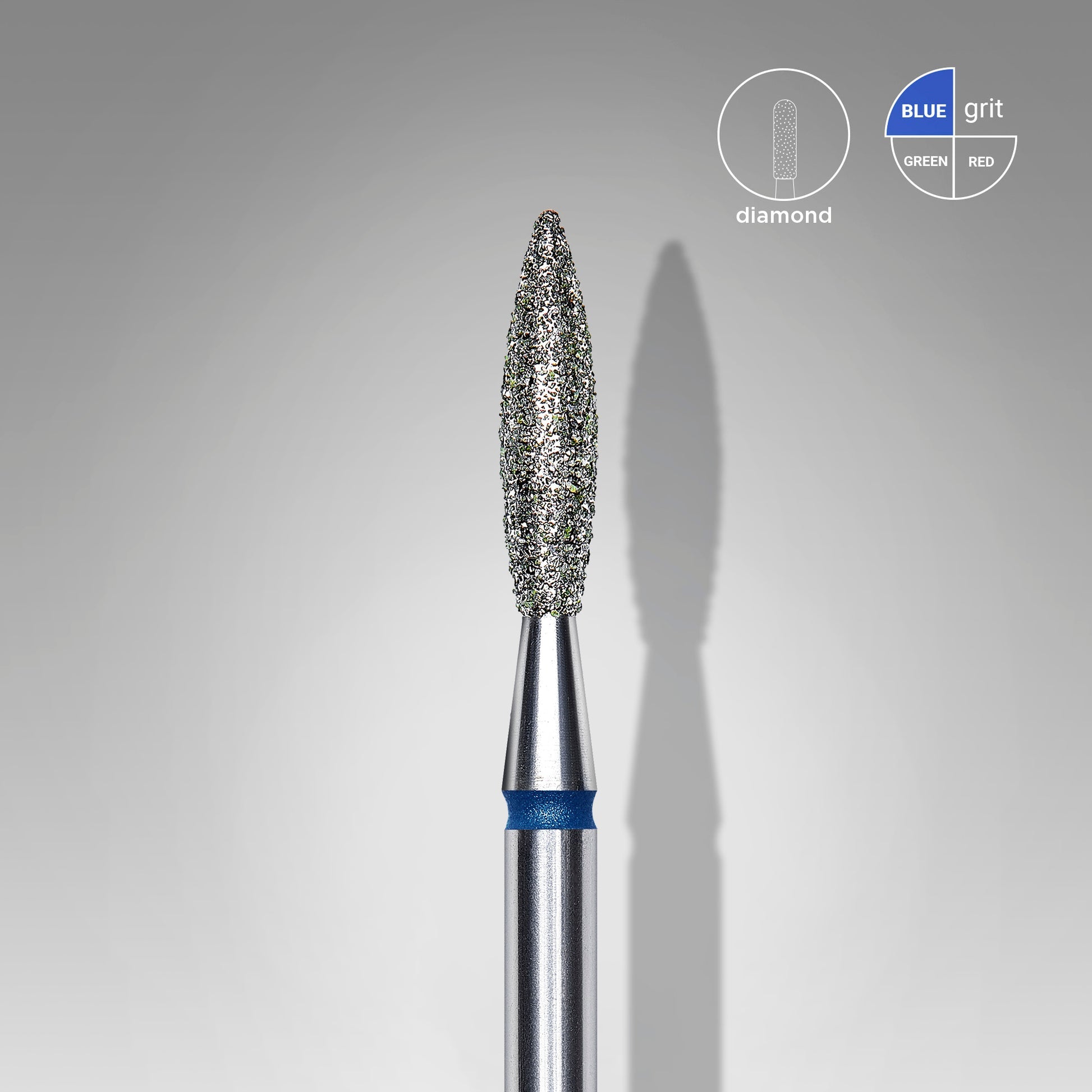 STALEKS PRO EXPERT FRESA DE DIAMANTE LLAMA AZUL 23/10MM