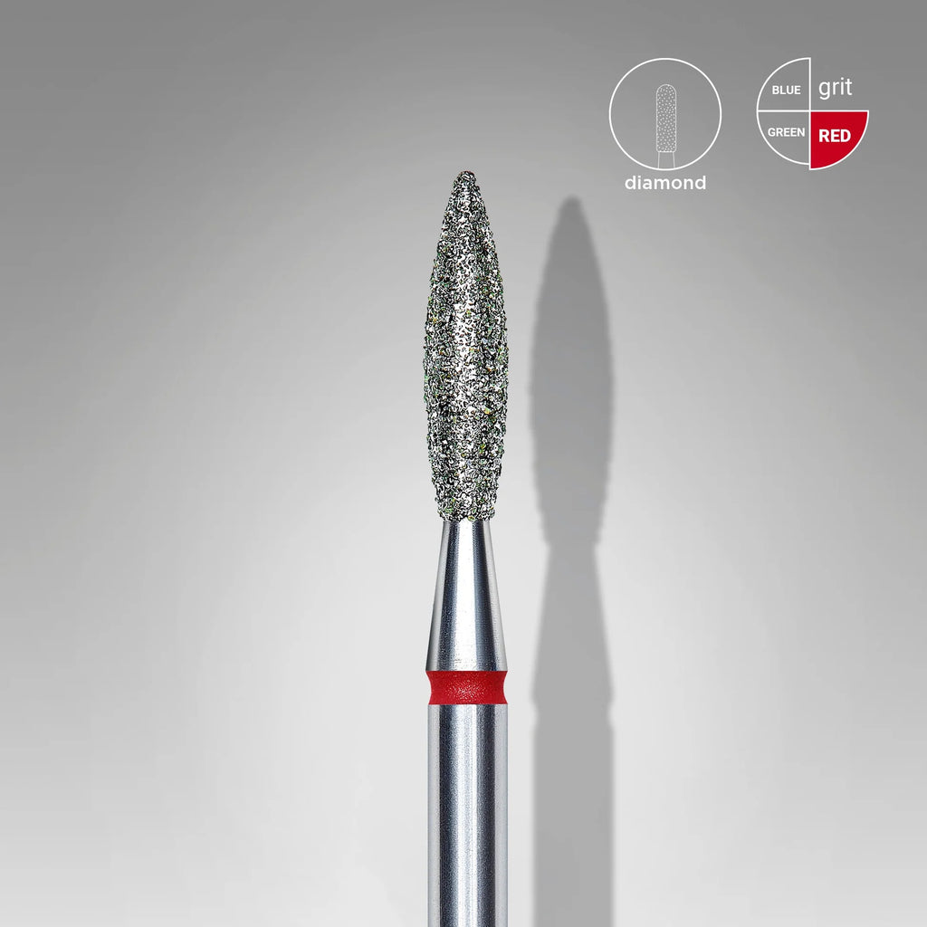 STALEKS PRO EXPERT FRESA DE DIAMANTE LLAMA ROJA 23/10MM