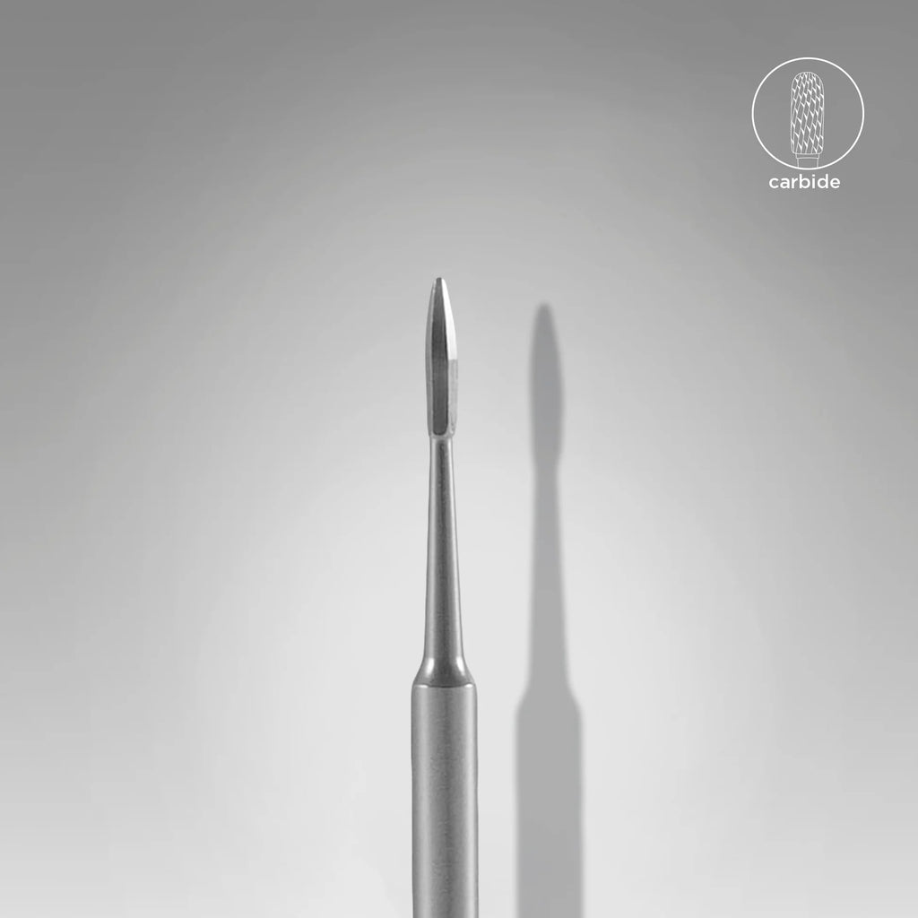 STALEKS PRO EXPERT FRESA DE CARBURO DURO NAIL CLEANER DIAMETRO 1,2MM PARTE ÚTIL 2,5MM