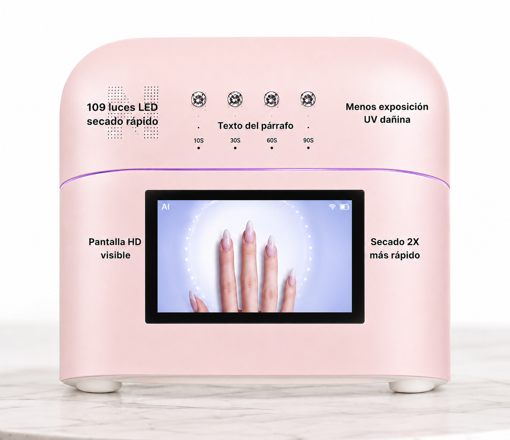 O'NAIL LAMPARA IA DE UÑAS PROFESIONAL ROSA