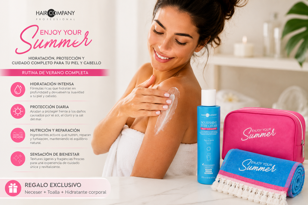 PACK SOLAR SUN LOVER ESSENTIALS HAIR COMPANY 6 ARTÍCULOS