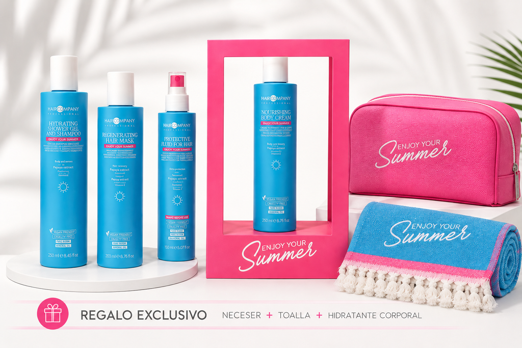 PACK SOLAR SUN LOVER ESSENTIALS HAIR COMPANY 6 ARTÍCULOS