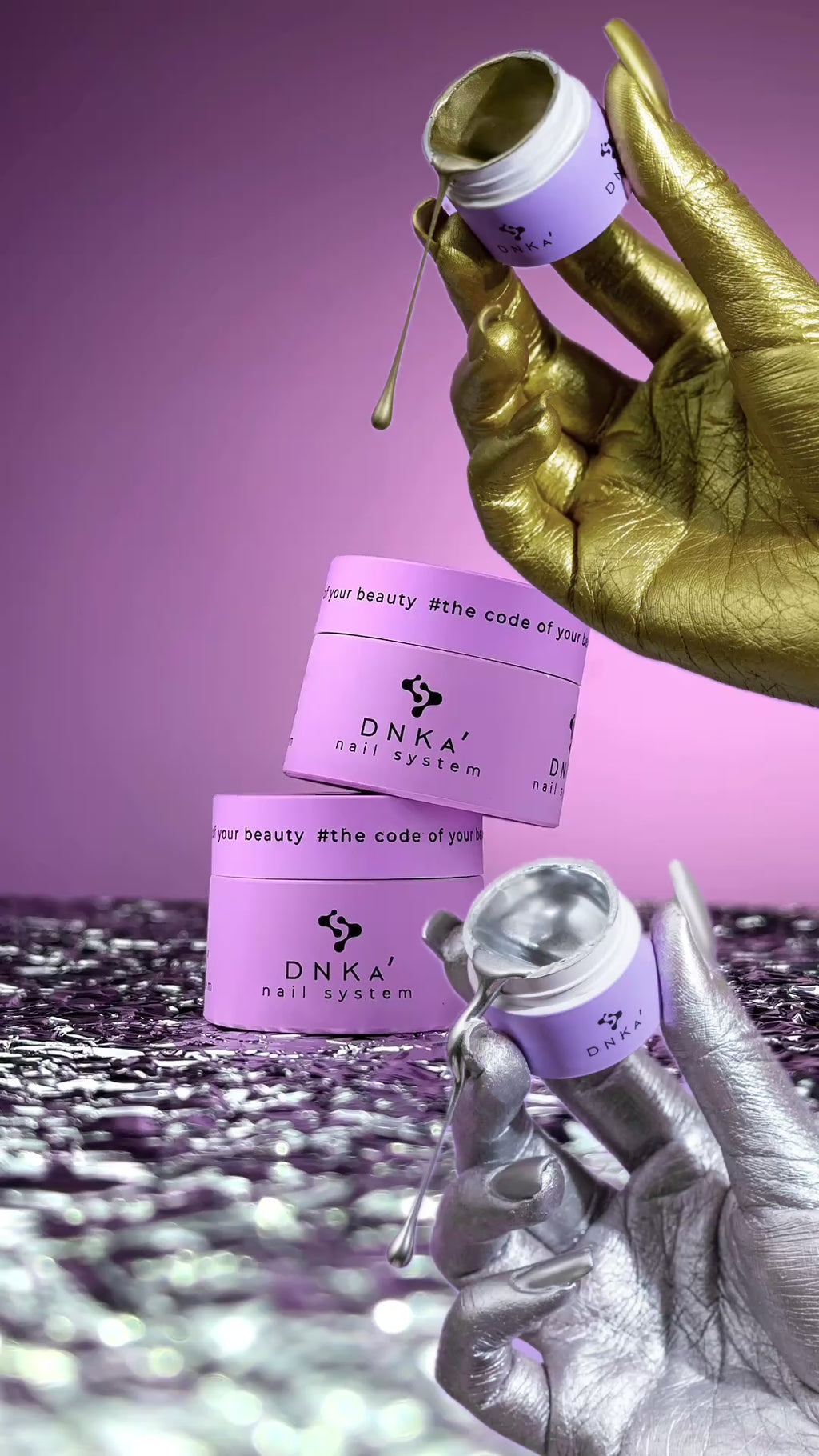 METAL GOLD GEL DNKa' NEW FORMULA 5ML