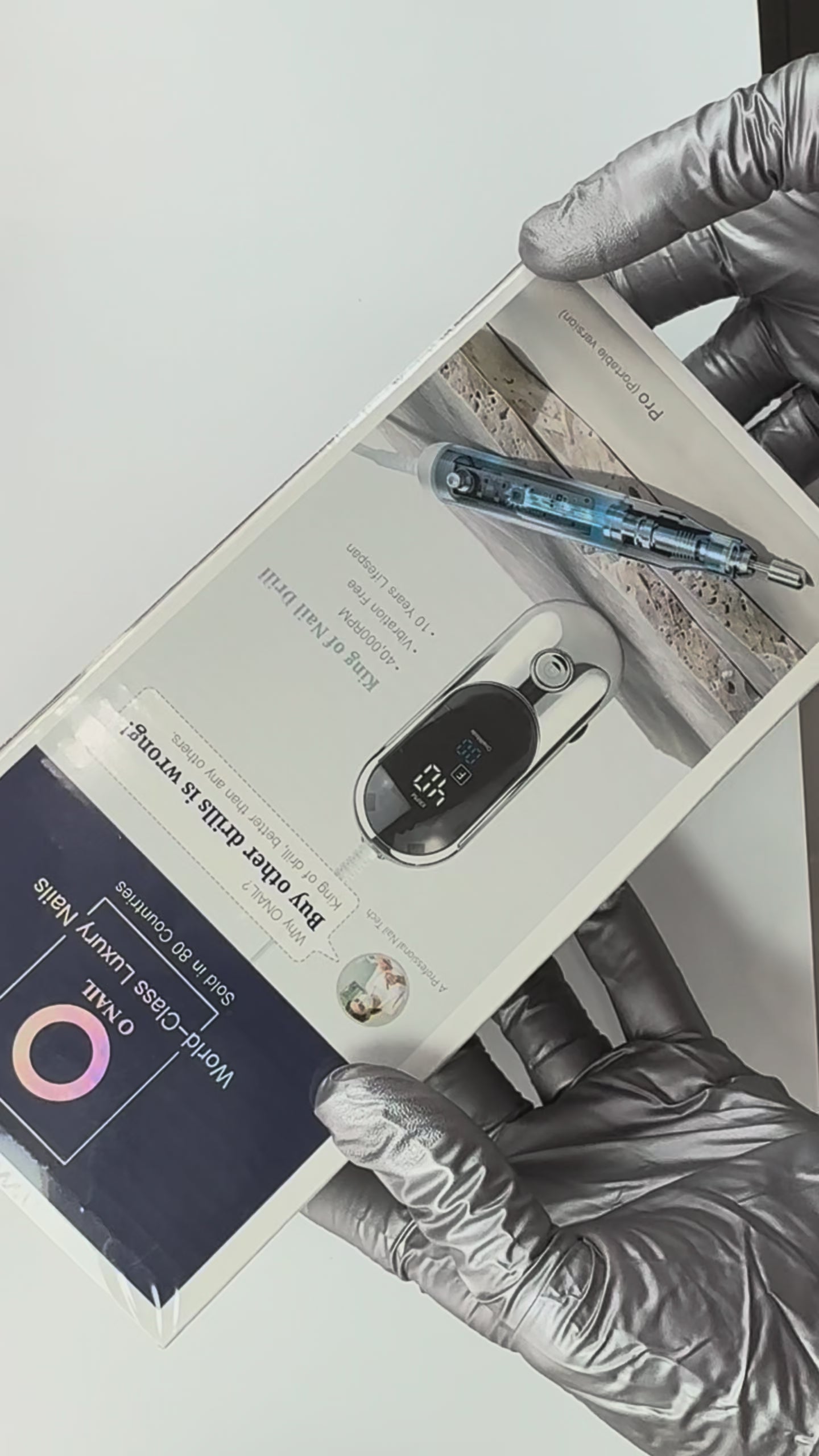O'NAIL TORNO PROFESIONAL MINI M2 MICROMOTOR 40.000 RPM 45 W